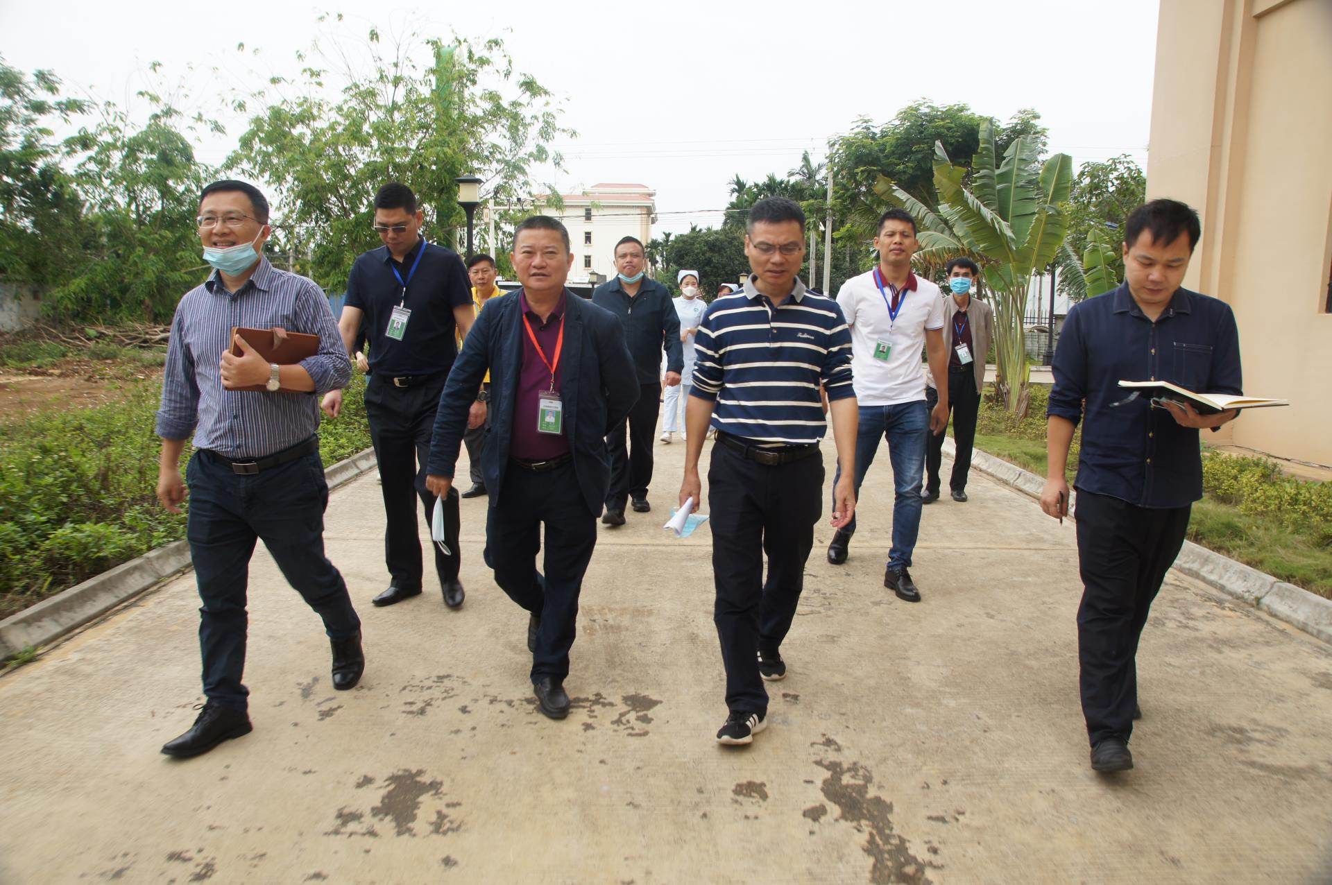 海口市民政局到东红分院调研 探讨“三无”精神病人的救助工作