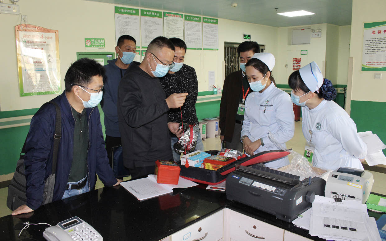 省卫健委到省安宁医院考核安全生产工作